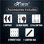 HIFFIN PRO HD Mark 2 Point Studio Lights for Photography and Video Shooting, Continuous Softbox Lighting Kit, Product Photography, White Soft LED Light, YouTube, Videography, Interview, Film Making
