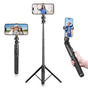 UL SK-05 1.6 Meter Selfie Stick SK-03 3 in 1 Stable Phone Stand for Smartphone/Camera/Gopro, Extendable Phone Tripod with Detachable Remote, Compatible with iPhone/Galaxy/Huawei, Etc.