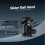 HIFFIN®Professional Metal 360 Degree Rotating Panoramic Ball Head with 1/4 inch Quick Release Plate and Bubble Level,up to 17.6pounds/8kilograms,for Tripod,Monopod,Slider,DSLR Camera,Camcorder