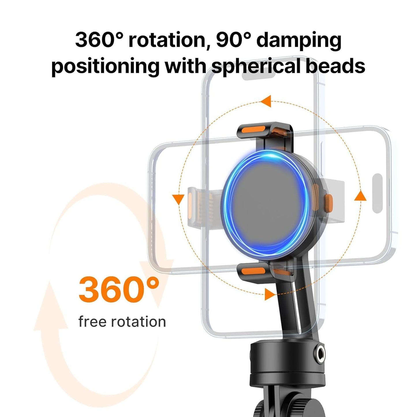 UL SK-05 1.6 Meter Selfie Stick SK-03 3 in 1 Stable Phone Stand for Smartphone/Camera/Gopro, Extendable Phone Tripod with Detachable Remote, Compatible with iPhone/Galaxy/Huawei, Etc.