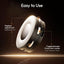 ULANZI ML05 Selfie Light for iPhone - Maglock Magnetic Phone Selfie Ring Light with Mirror, 9000K CRI≥97 Full Angle Portable LED Smartphone Fill Lighting for Travel Vlog Photo Video Recording Black