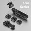 ULANZI Camera Backpack Strap Clip,w Plate Quick Release System, Compatible w Uka & F38 QR Plates, for Sony, Nikon, Fuji, DSLR Action Cam Mount, Bearable Load up to 10kg