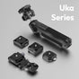 ULANZI Camera Backpack Strap Clip,w Plate Quick Release System, Compatible w Uka & F38 QR Plates, for Sony, Nikon, Fuji, DSLR Action Cam Mount, Bearable Load up to 10kg