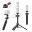 ULANZI MT90 Action Camera Tripod Stand Vlog Handle Grip with Cka Quick Release w Ballhead w Cold Shoe, Camera Desktop Tripod for GoPro Hero, Insta360, DJI Osmo Pocket/Action/360, Small Cameras