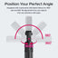 ULANZI MT-89 Portable Adjustable Light Stand with 1/4" Screw Quick Release, 82" Extendable Tripod Aluminum, 360° Ball Head Camera Phone Tripod for Camera Video Light Smartphone, Lightweight for Trave