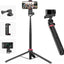 ULANZI MT-71 57.48" Extendable Selfie Stick Tripod with Phone Clamp & Cold Shoe, 7-Section Aluminum Pole for Action Camera Compatible with Gopro DJI Osmo 360 Pocket 3 Insta360 X5,iPhone 17 Smartphones