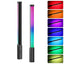 ULANZI VL119 Handheld Light Wand, 360° RGB LED Video Light Stick for Photography, 3300mAh Rechargeable Tube Light for Video Shooting, 2500-9000K Dimmable Camera Light with LCD