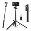 ULANZI MT-78 Extendable Phone Tripod, 72.83" Selfie Stick Camera Tripod Stand with 2-in-1 Phone Clip, 360° Ball Head with Cold Shoe for iPhone, Sony, Canon, Lightweight for Travel