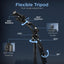 HIFFIN H8 AI-Powered 360° Auto Face Tracking Selfie Stick Tripod | 63-inch/160 cm Long Aluminium Extension Stand for Mobile & Camera | Quad-Leg Stability, Auto Rotation for Vlogging & Shooting