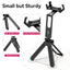 ULANZI MA26 Foldable Phone Tripod - Pocket Cell Phone Vlog Video Tripod Handle Aluminium Smartphone Desk Stand 2 Cold Shoe Compact Size All in One Lightweight Portable Vlog Stick for iPhone Samsung
