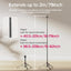 ULANZI MT-89 Portable Adjustable Light Stand with 1/4" Screw Quick Release, 82" Extendable Tripod Aluminum, 360° Ball Head Camera Phone Tripod for Camera Video Light Smartphone, Lightweight for Trave
