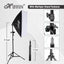 HIFFIN PRO HD Mark 2 Point Studio Lights for Photography and Video Shooting, Continuous Softbox Lighting Kit, Product Photography, White Soft LED Light, YouTube, Videography, Interview, Film Making