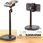 Cell Phone Stand, Ulanzi Height Adjustable Phone Holder, Desk Phone Stand for All Mobile Phone, Desk Phone Holder for iPhone 14/13/12 Pro/XS Max/XR, Samsung Galaxy S22/S21/S20/S10 and Other Phones