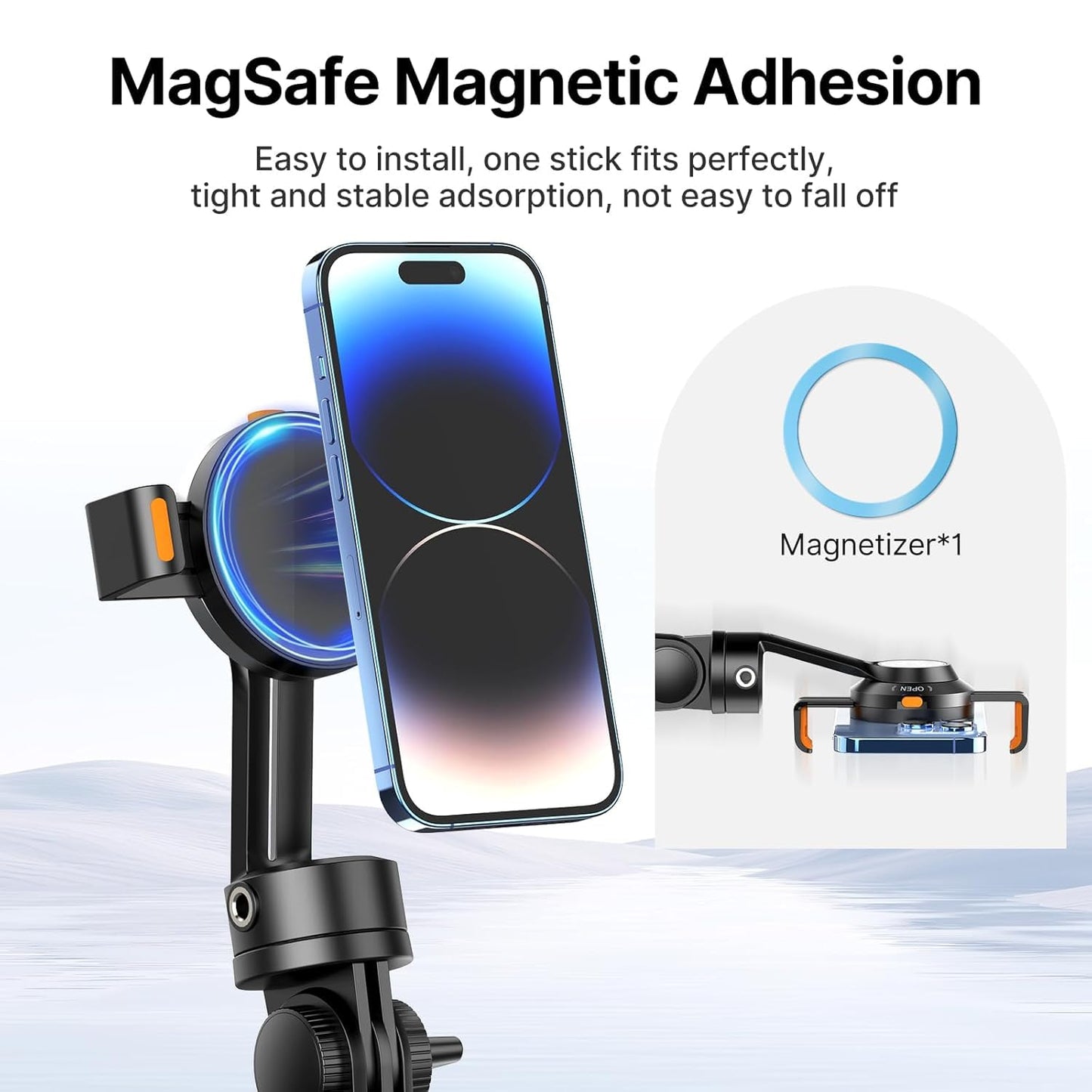 UL SK-05 1.6 Meter Selfie Stick SK-03 3 in 1 Stable Phone Stand for Smartphone/Camera/Gopro, Extendable Phone Tripod with Detachable Remote, Compatible with iPhone/Galaxy/Huawei, Etc.