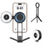 ULANZI MA30+LM19, 2-in-1 Magnetic Phone Tripod & Selfie Light Kit, MA30 Phone Stand with LM19 2500K-8500K LED Fill Light for MagSafe, Compatible with iPhone 17-12 Series for Photo/Vlog/Video.