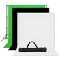 HIFFIN 60x60cm Portable Photo Studio Light Box, Professional Dimmable Tent with 288 High CRI Dual Magnet LED Lights, 5 Backdrops & Controller Adapter for Product Photography