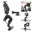 Hiffin Ulanzi CM025 Motorcycle Camera Mount with Dual Ball Head | 360° Adjustable Handlebar Clamp Mount for GoPro, Insta360, DJI Action Cameras & Smartphones | Aluminum Alloy & Motorcycle Accessory
