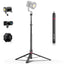 Ulanzi AT-05 Light Stand, Photography Stand, 78.7 inches (200 cm), Load Capacity: 11.0 lbs (5 kg), Stable, Aluminum, 6 Levels of Extendable, 1/4 inch Screws, Compatible with Photography Lights