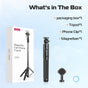 UL SK-05 1.6 Meter Selfie Stick SK-03 3 in 1 Stable Phone Stand for Smartphone/Camera/Gopro, Extendable Phone Tripod with Detachable Remote, Compatible with iPhone/Galaxy/Huawei, Etc.