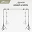 HIFFIN E27 Studio Single Holder Umbrella Lighting Kit for Photography Umbrella White + Light Stand 9