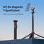 Ulanzi MT-84 Phone Tripod, 61" Magnetic Selfie Stick with Remote for iPhone 15/14/13/12 Series, Extendable Cell Phone Stand, Portable iPhone Holder for Selfie/Photo/Live/Vlog