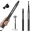 ULANZI VL02 2.7m Carbon Fiber Extended Invisible Selfie Stick, Compatible with Insta360 X5/X4/X3/Ace Pro/GO 3S/ONE X2/DJI Osmo 360, Extension Pole Waterproof Handle Grip for GoPro, Phone and More