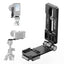 ULANZI UKA11 Foldable L Bracket for Camera - 4-Angle Vertical Horizontal Switch Quick Release Tripod Plate Compatible with Sony A7 Canon R5 Nikon Z Fujifilm