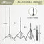 HIFFIN® Green White Black Screen Backdrop with Stand, 8FT X 12FT Wide Green Screen Backdrop with 9 FT x 12 FT Wide Photo Backdrop Stand, Photo Backdrop Stand Kit Include Carry Bag (Background kit 01 With C3 )