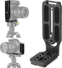 HIFFIN HOT-L-Type Quick Release Camera Vertical Plate Dual Camera Bracket Plate Universal SLR Stabilizer
