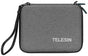 Hiffin TELESIN Carrying Case for Go pro Hero, DJI Osmo Pocket Action, Insta360 One X, More, Hard Protective Travel Bag with 4 Moveable Dividers for More Accessories, Black