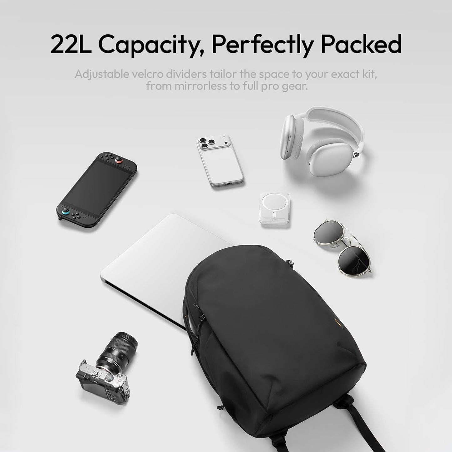 ULANZI YY038 Camera Backpacks 22L(Black)