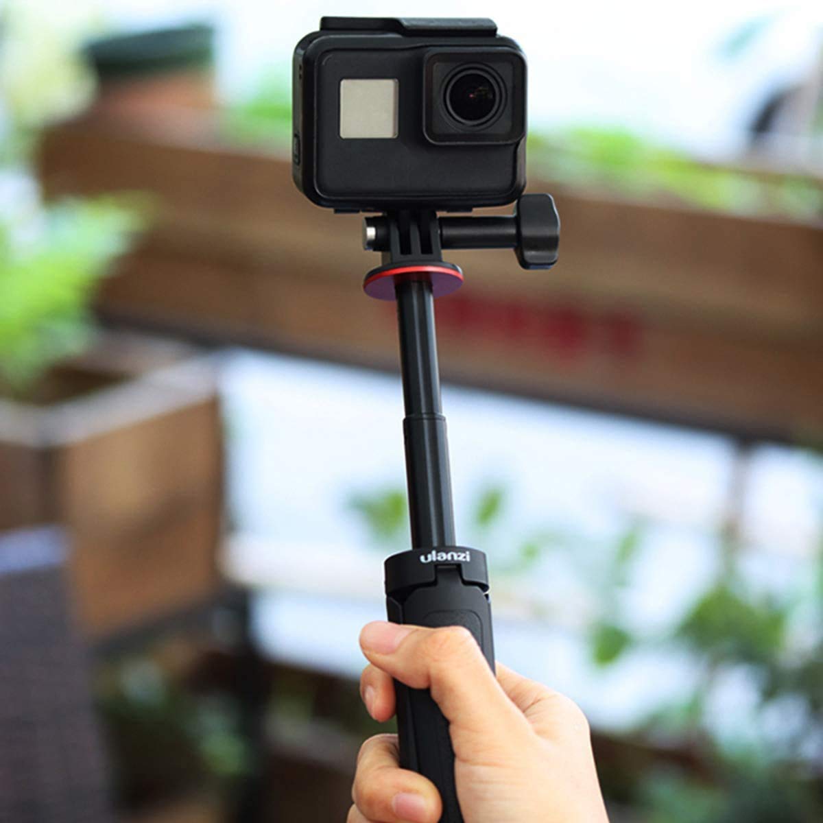 Ulanzi MT-09 Extention Vlog Tripod Mini Portable Handle Grip for Gopro Hero 8 7 6 5 GoPro max Black Session Osmo Action Camera