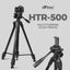 HIFFIN HTR-500 1700mm Lightweight Tripod with Mobile Holder & Carry Bag | 5kg Load Capacity | 3-Section Adjustable Stand for DSLR, Camera & Smartphone | Portable & Stable Tripod Stand