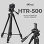 HIFFIN HTR-500 1700mm Lightweight Tripod with Mobile Holder & Carry Bag | 5kg Load Capacity | 3-Section Adjustable Stand for DSLR, Camera & Smartphone | Portable & Stable Tripod Stand