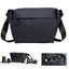 ULANZI Versatile Camera Shoulder Bag Photography Travel Messenger Portable Travel Bag Accessories Stylish Crossbody DSLR Sling Bag Compatible with Sony Canon etc -BLACK