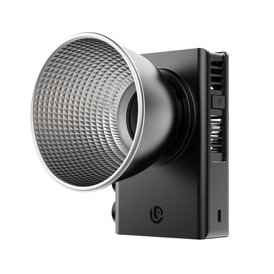 Ulanzi C01 100W COB Lights - PD 3.0 Powered, Led Video Light 2700K-6500K,14500Lx,CRI 96+, Knob Control, Compact & Lightweight (343g), Type-C Power Supply,for Portrait/Studio Lights,Mini Bowens Mount