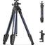ULANZI Ombra ⅡCamera Tripod 61.5 Inch, 360° Ball Head Travel Tripod Stand with Uka Quick Release Plate for DSLR Sony Canon Fujifilm Camera Smartphone Vlogging Photography with Phone Mount Carry Bag