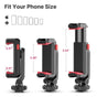 ULANZI MA53 Metal Phone Tripod Mount – Universal Smartphone Adapter with Arca Swiss & Uka Port, Dual Cold Shoe, 360° Rotation Holder for iPhone, Samsung, Vlogging & Video Shooting