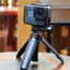 Ulanzi MT-09 Extention Vlog Tripod Mini Portable Handle Grip for Gopro Hero 8 7 6 5 GoPro max Black Session Osmo Action Camera
