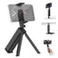 ULANZI SK-20 Travel Essentials Airplane Phone Holder, Phone Tripod 360° Rotation,Travel Must Have Handsfree Cellphone Stand for Desk,Flight Essential Universal Adjustable Stand for Train Table