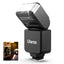 VIJIM Ulanzi F32 Camera Flash, Speedlite with GN32 / CCT 5600K, Hot Shoe Mount for Canon, Fuji, Sony, Nikon, Panasonic, Olympus, Pentax, Black, 1 Pack