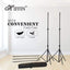 HIFFIN PRO Quadlux Mark III Soft Led Still & Video Light Softbox 3 Point Lighting Kit with Backdrop Stand, 9x10ft Photo Video Studio Muslin 1 x Curtain Black | Stand Backdrop Support System Kit