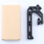 UURig R008 Camera/DSLR Top Handle ARRI Hole Connection Grip for Sony A6400 6300 Camera Cage Metal Low Angle Shots 4 Cold Shoe Mount Microphone 15MM NATO Rail Rod Clamp Tube Hole, Video Film Making