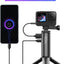 ULANZI BG-4 Camera Hand Grip + Tripod Battery Grip With Gopro9 Mount Rechargeable 5000Mah For Camera iPhone/Gopro Charging/Gopro 9 8 7 6 5 / Osmo Pocket/Osmo Action / A6400 / RX100 /, Black