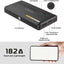 200 LED Video Light ULANZI Camera Light Dimmable 2500K-9000K Bi-Color Temperature, Panel Light with LCD Display CRI 90+Built in 5000mAh Battery lighting for Studio YouTube Interview Vlog
