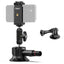 ULANZI SC-01 Suction Mount 3" for Vlogging Action Camera Car Mount w Smartphone Clamp for iPhone 14 13 Pro Max, 1/4" Magic Arm Adapter Mount Desk Suciton Mount for Car Windshield Window