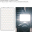 ULANZI VL120 RGB Video Light, Pocket LED On-Camera Light, Built-in 3100mAh Rechargeable Battery, 360 Full Color 20 Light Effects, CRI?95 2500-9000K, Black, (2495)