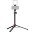 ULANZI MT-44 Extendable Phone Tripod, 44 Selfie Stick with 360° Ball Head, Compatible with iPhone, Sony, Canon, Gopro, Lightweight for Travel, Black