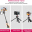 Ulanzi MT-16 Camera Tripod Stand Holder, Mini Tabletop Tripod Selfie Stick with Cold Shoe, Travel Tripod for iPhone 12 Canon G7X Mark III Sony ZV-1 RX100 VII A6600 Vlogging Filmmaking Live Streaming