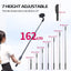 ULANZI SK-03 1.6 Meter Selfie Stick 3 in 1 Stable Selfie Tripod Stand for Smartphone, Extendable Phone Tripod with Detachable Remote, Compatible with Smartphones, Camera, Action Cameras